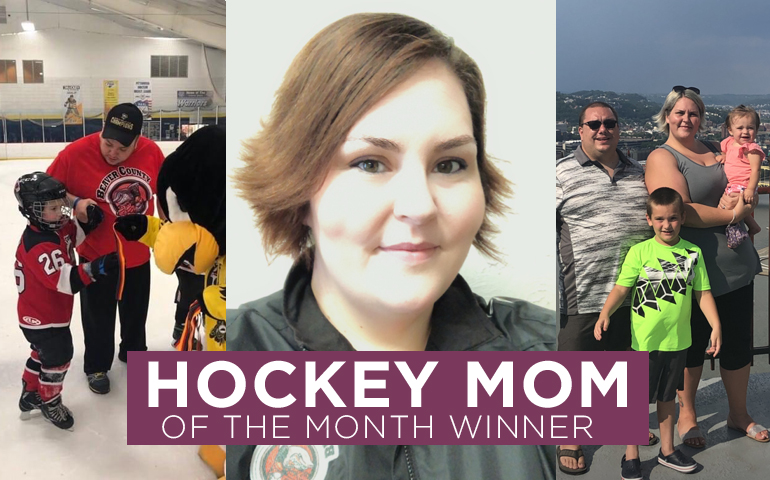 Congratulations to our late April Hockey Mom Winner!