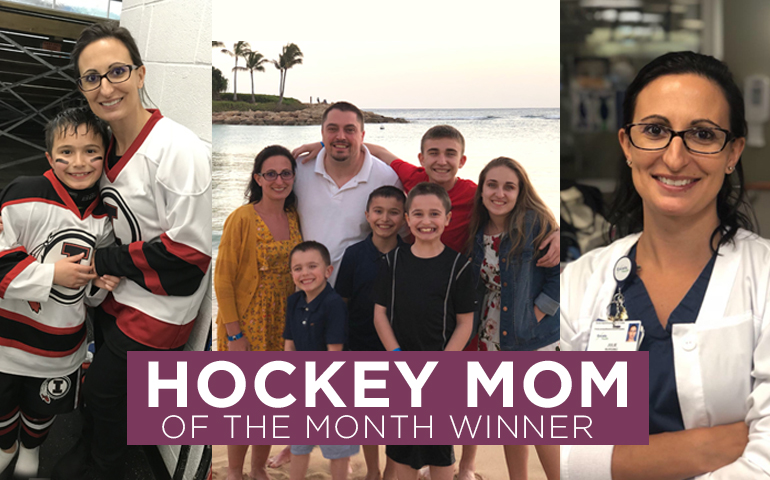 Congratulations to our March Hockey Mom Winner!