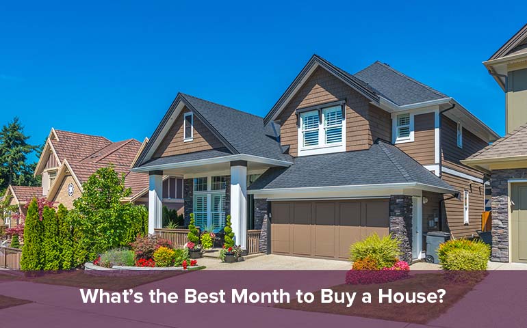 What's the Best Month to Buy a House?