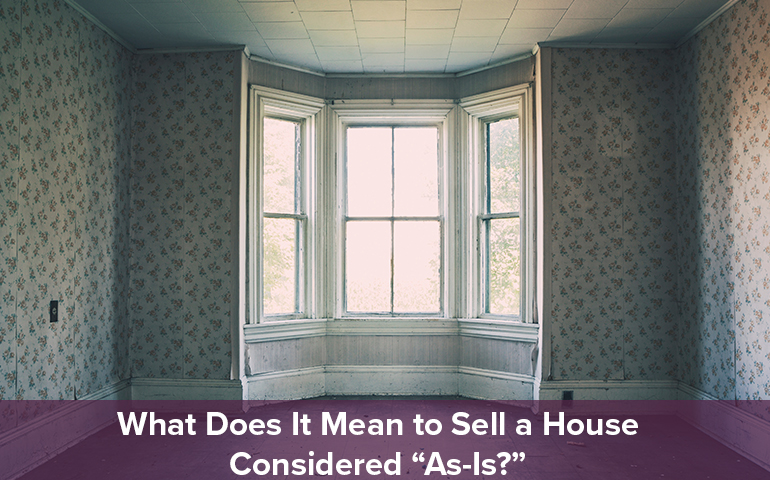 What Does It Mean to Sell a House Considered