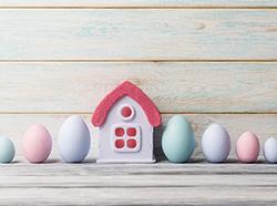 Easter Egg Hunting and House Hunting